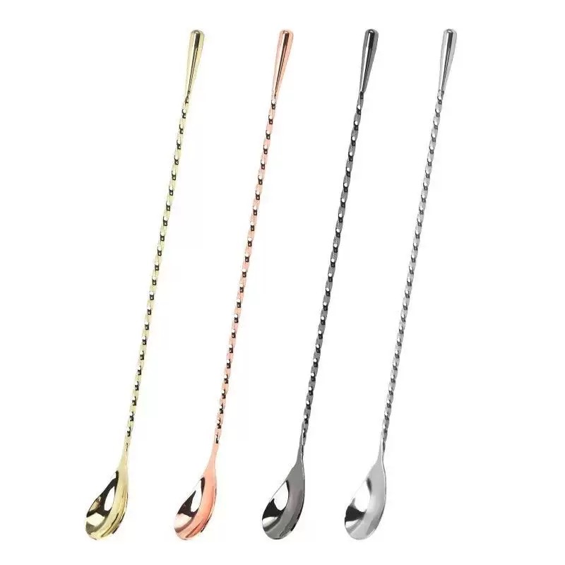 Bar Spoon | Spiral Handle with Weighted End