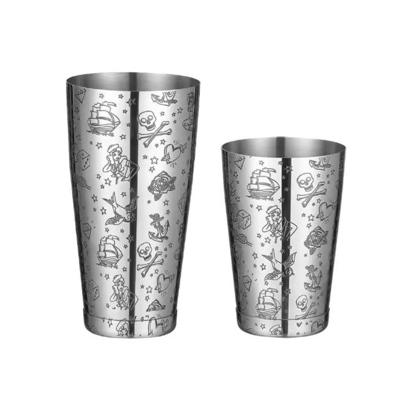 Pirate Ship Boston Shaker Set