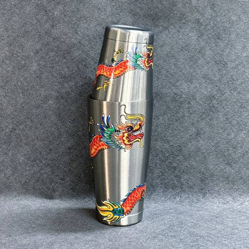 The Legendary Dragon Boston Shaker Set | Oriental Collection