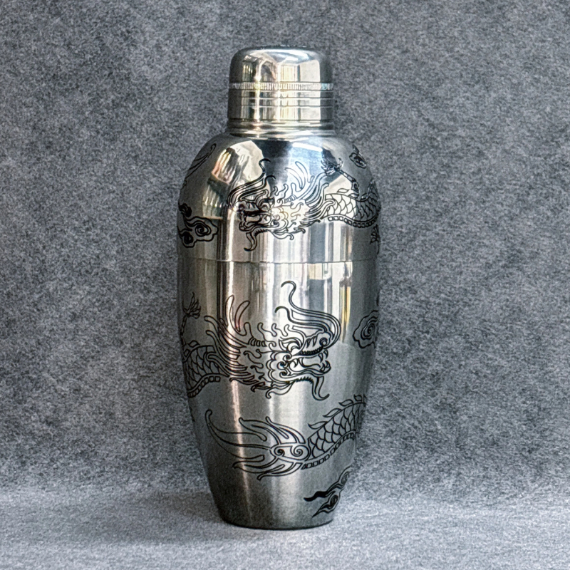 Chinese Dragon Cobbler Shaker (Black) | Oriental Collection