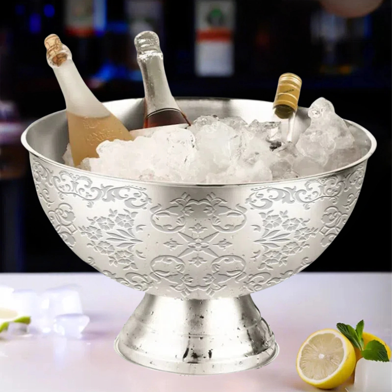 Shield Champagne Bucket (Sliver) | 13.5L