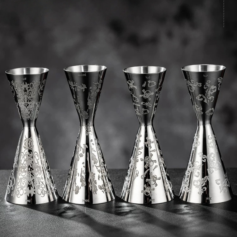 Etched Series Double Sided Jigger | 30ml & 60ml