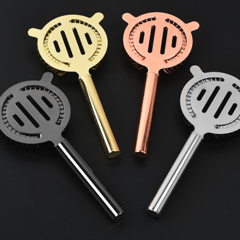  Cocktail Strainer  with 4 Parallel Filter Slots | 2-Prong