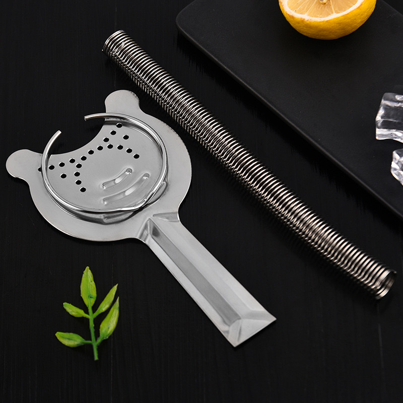 Cocktail Strainer | 2-Prong , Square Handle 