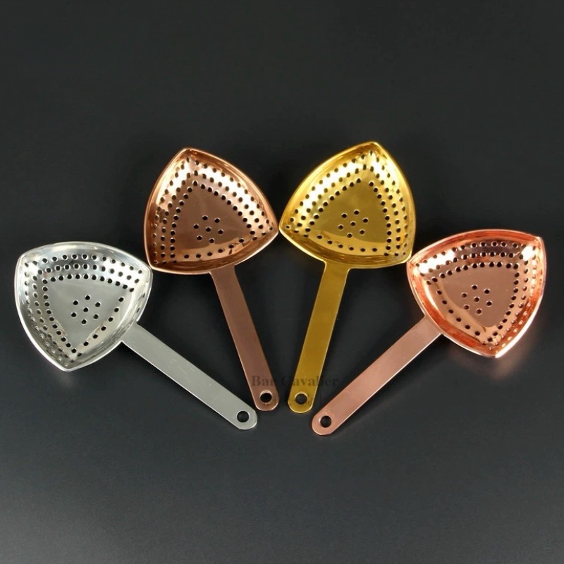 Triangle Strainer & Ice Scoop Combo