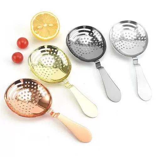 Circular Strainer with Decorative Slots