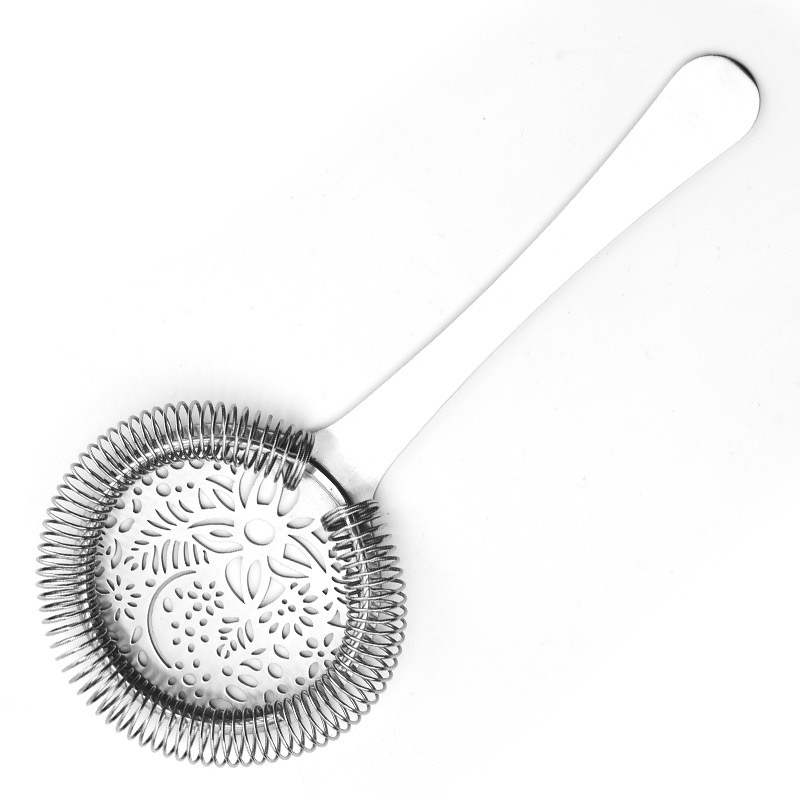 Vintage Flora Cocktail Strainer