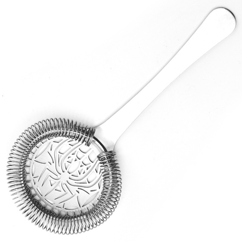 Abstract Geometric Cocktail Strainer | 4-Prong