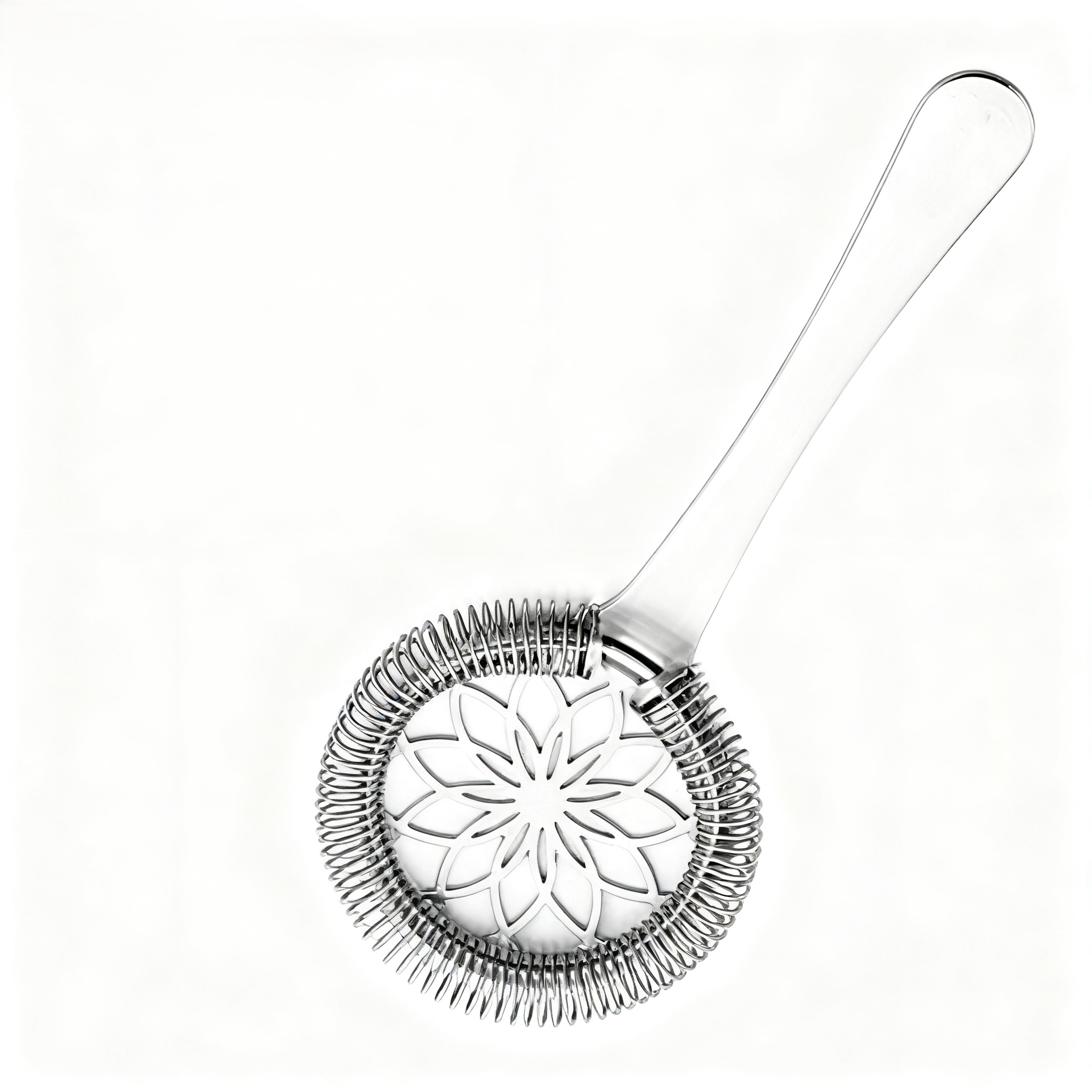 Floral-Star Cocktail Strainer