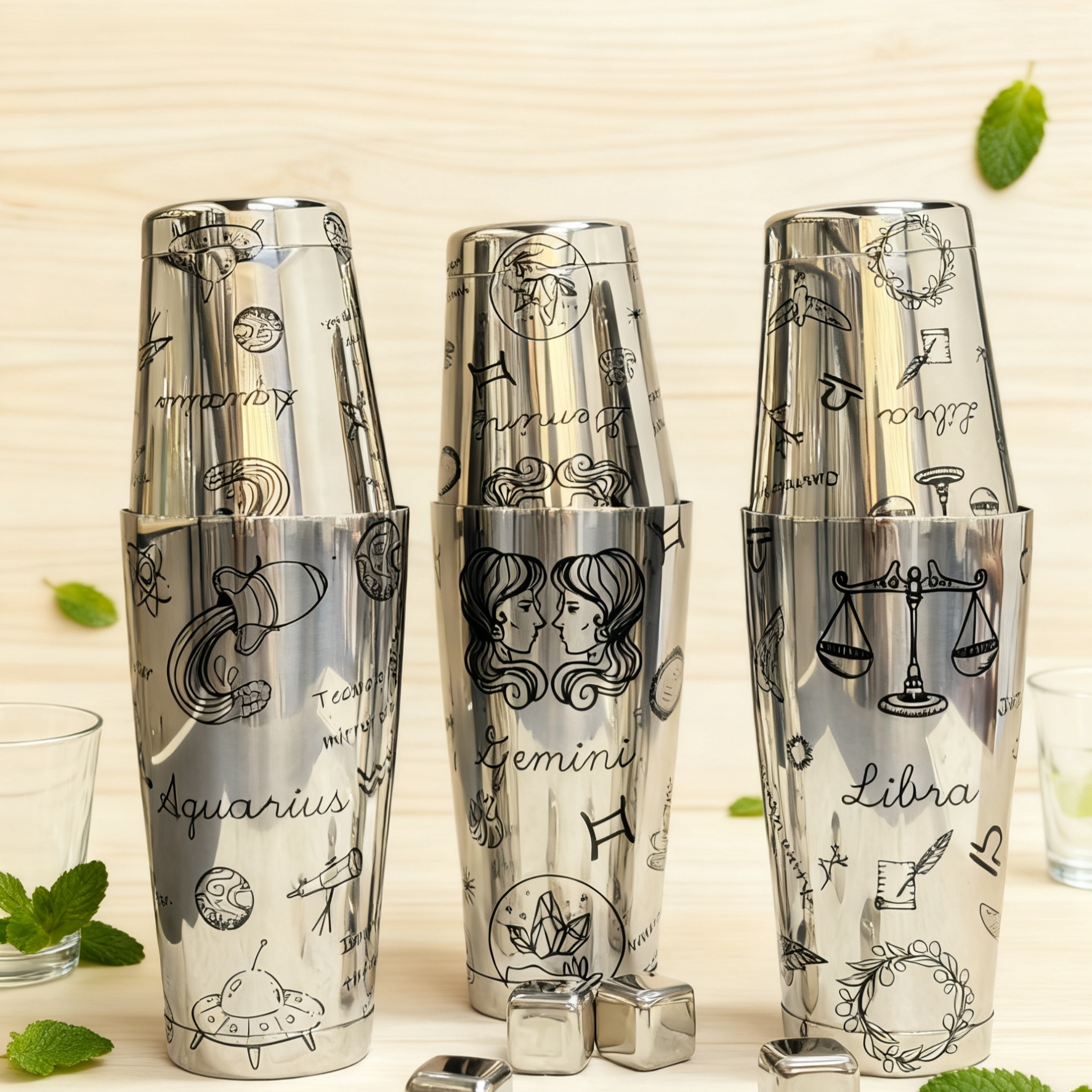 Product Introduction: Air Sign Etched Shaker—A Precision Gifting Solution for Niche Communities