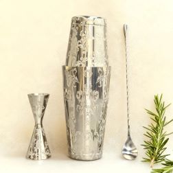 Lavender Etched Bartender Kit (3-Piece)