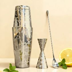 Bone Etched Bartender Kit (3-Piece) 