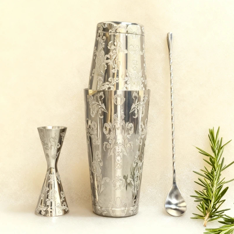304 Stainless Steel Barware, Food-Grade Stainless Steel, LFGB Certification, EU (EC) 1935/2004 Compliance, Heavy Metal Free, Corrosion Resistant Bar Tools